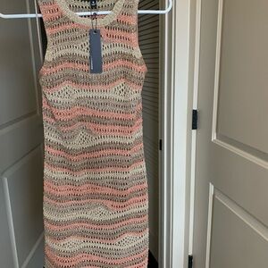 Steve Madden gold dress. New with tags Small